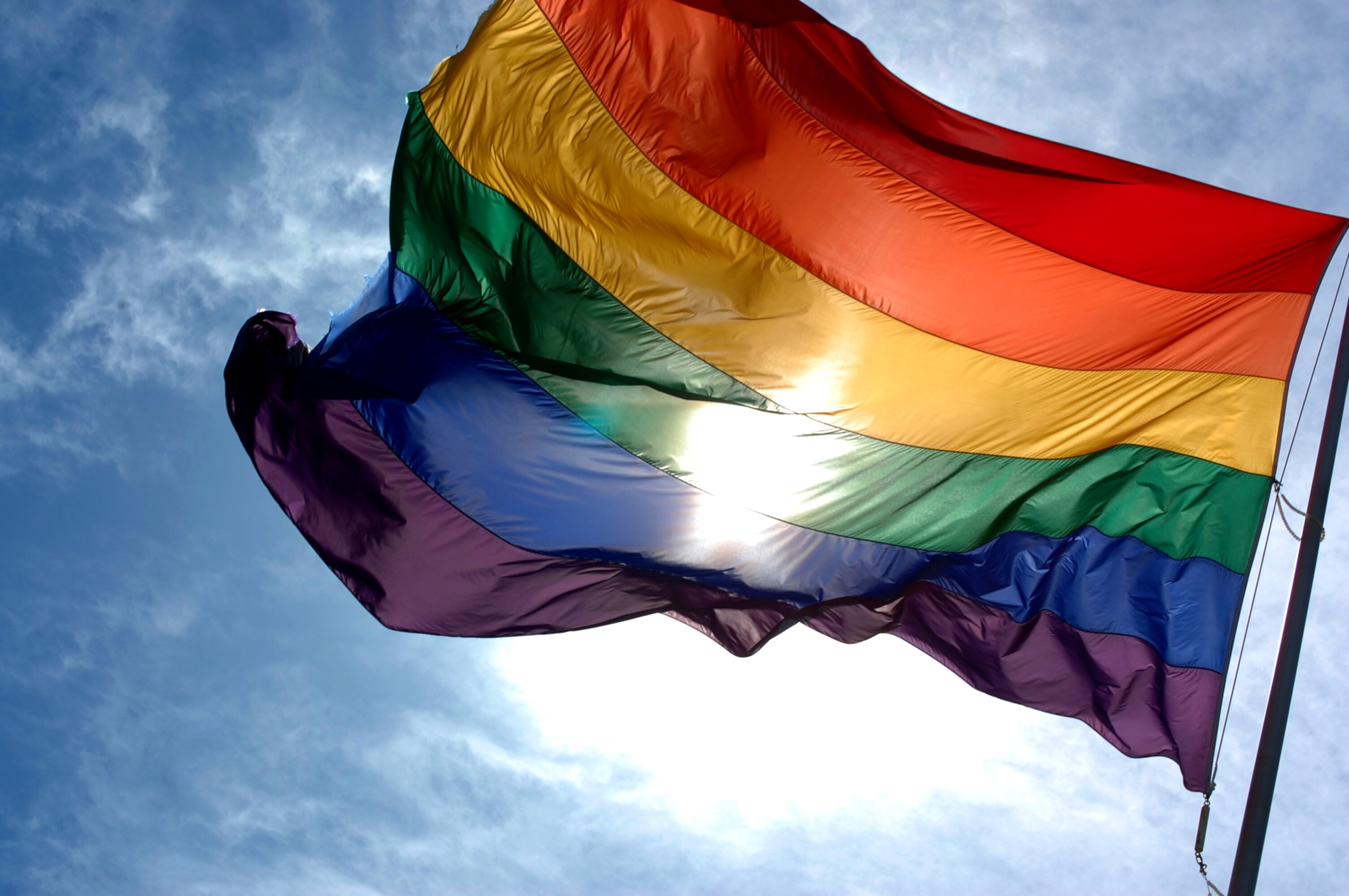 The rainbow flag